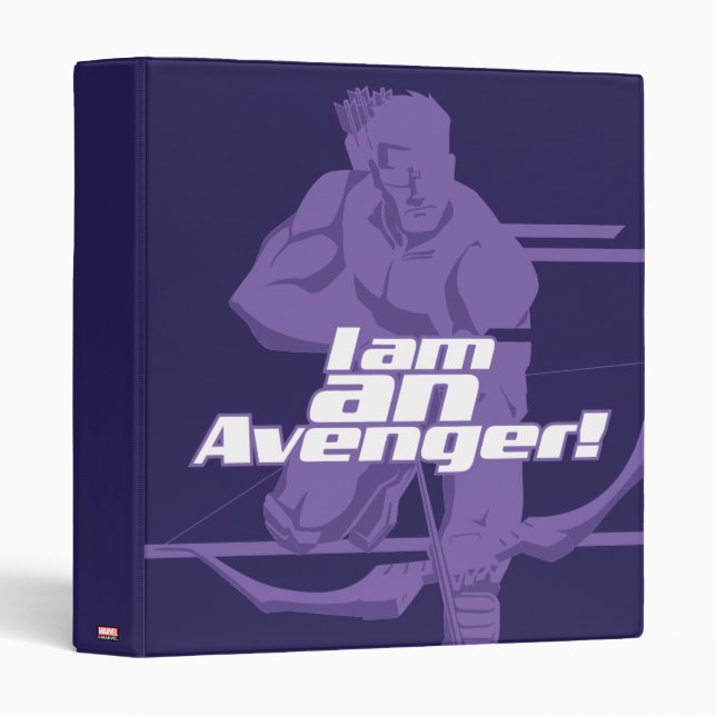 Avengers Classics | Hawkeye "I Am" Graphic Binder (Front/Spine)
