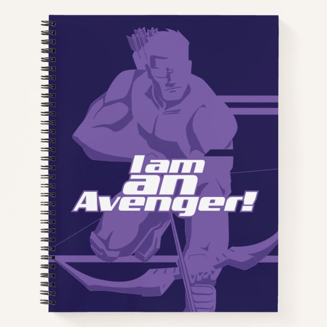 Avengers Classics | Hawkeye "I Am" Graphic Notebook (Front)