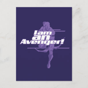 Avengers Classics   Hawkeye "I Am" Graphic Postcard
