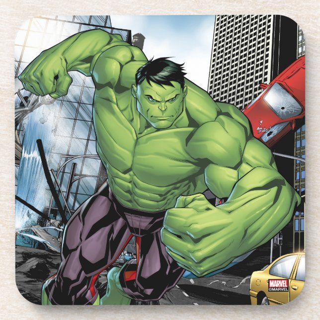 Avengers Classics | Hulk Charge Coaster (Front)