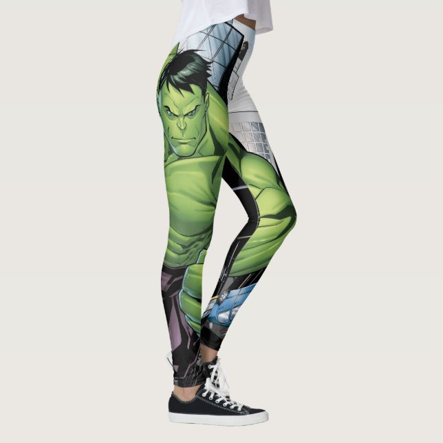 Avengers Classics | Hulk Charge Leggings (Right)