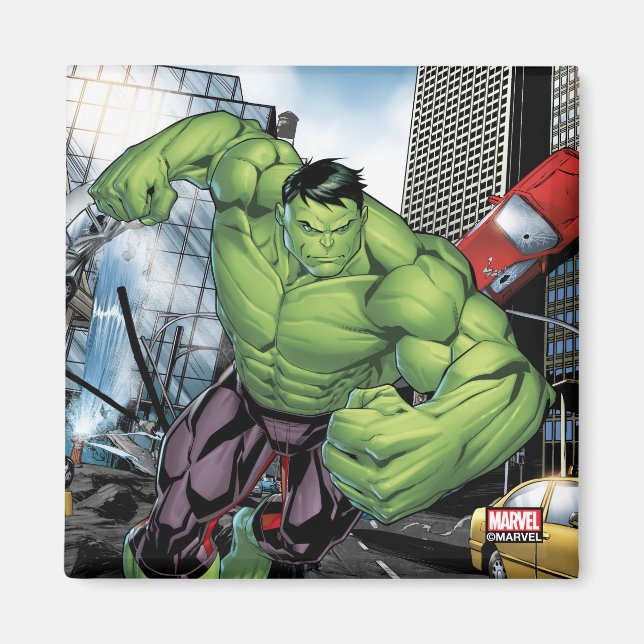 Avengers Classics | Hulk Charge Magnet (Front)
