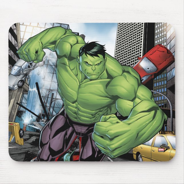 Avengers Classics | Hulk Charge Mouse Pad (Front)