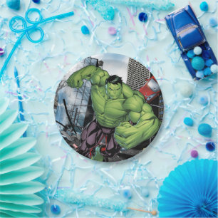 Avengers Classics   Hulk Charge Paper Plate