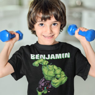 Avengers Classics Hulk Charge - Personalized T-Shirt
