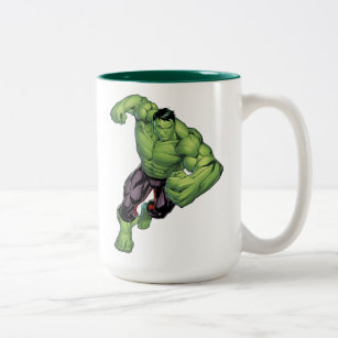 Avengers Classics   Hulk Charge Two-Tone Coffee Mug