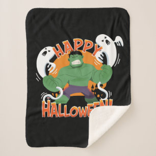 Avengers Classics   Hulk "Happy Halloween" Sherpa Blanket