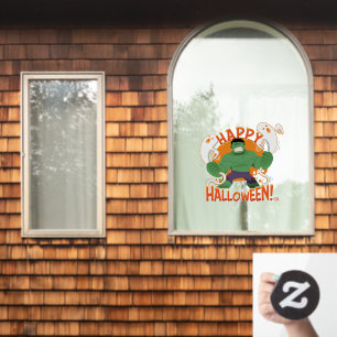 Avengers Classics Hulk "Happy Halloween" Window Cling