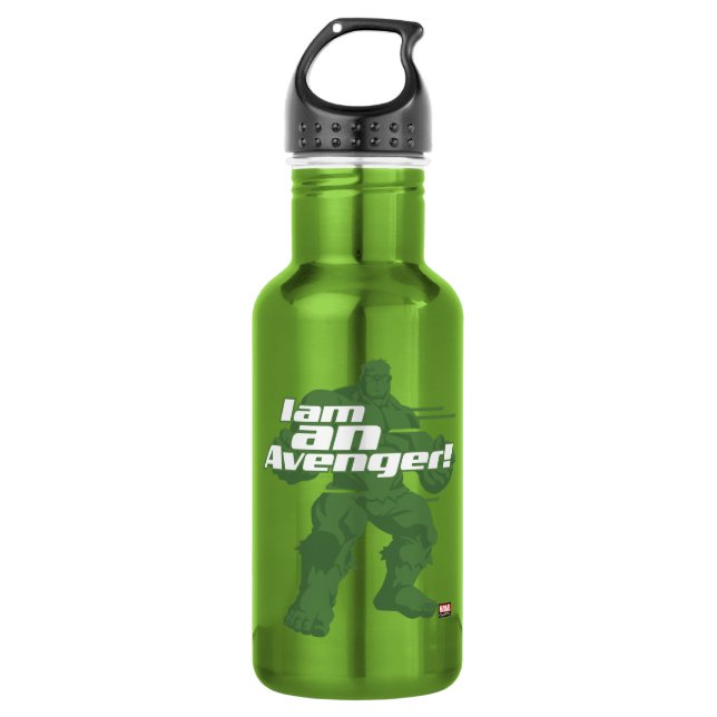 Avengers Classics | Hulk "I Am" Graphic 532 Ml Water Bottle (Front)