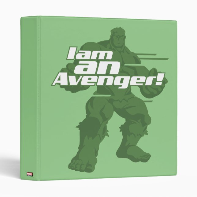 Avengers Classics | Hulk "I Am" Graphic Binder (Front/Spine)
