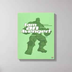 Avengers Classics Hulk "I Am" Graphic Canvas Print