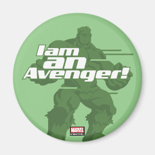 Avengers Classics   Hulk "I Am" Graphic Magnet
