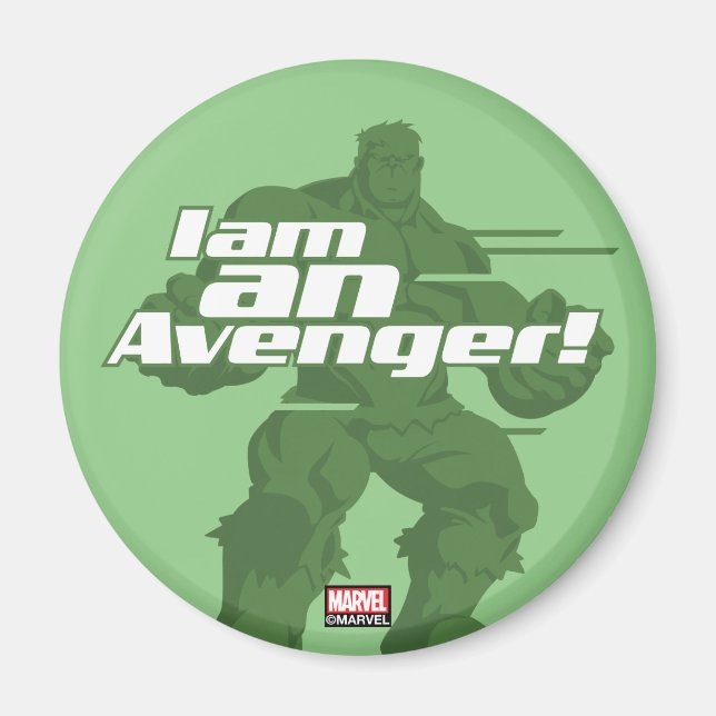 Avengers Classics | Hulk "I Am" Graphic Magnet (Front)