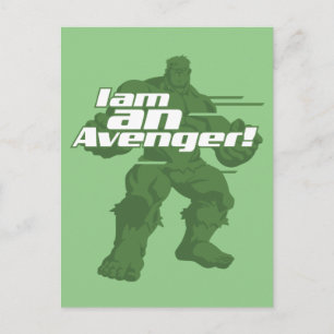 Avengers Classics   Hulk "I Am" Graphic Postcard