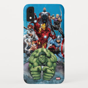 Avengers Classics   Hulk Leading Avengers iPhone XR Case