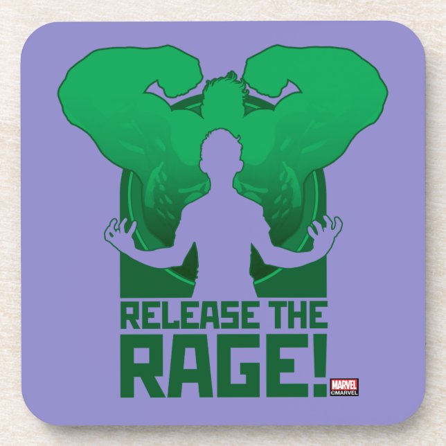 Avengers Classics | Hulk "Release The Rage" Coaster (Front)