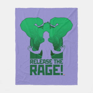 Avengers Classics Hulk "Release The Rage" Fleece Blanket