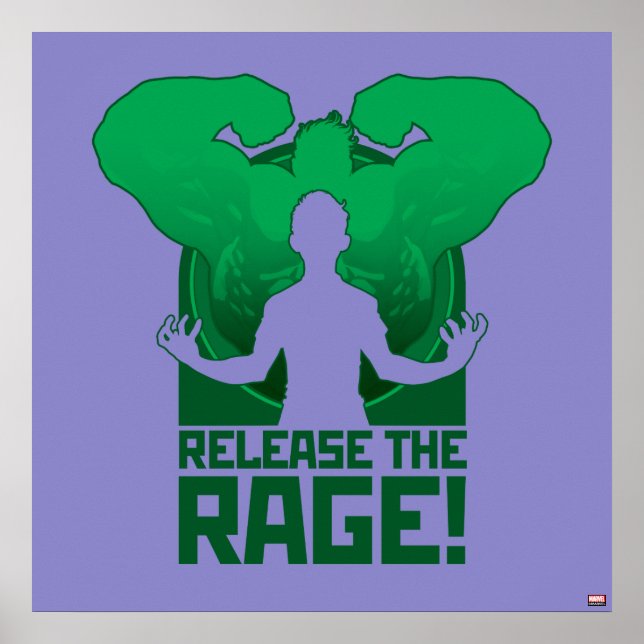 Avengers Classics | Hulk "Release The Rage" Poster (Front)