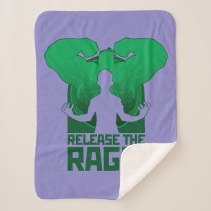 Avengers Classics   Hulk "Release The Rage" Sherpa Blanket