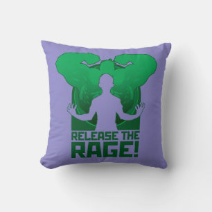 Avengers Classics   Hulk "Release The Rage" Throw Pillow