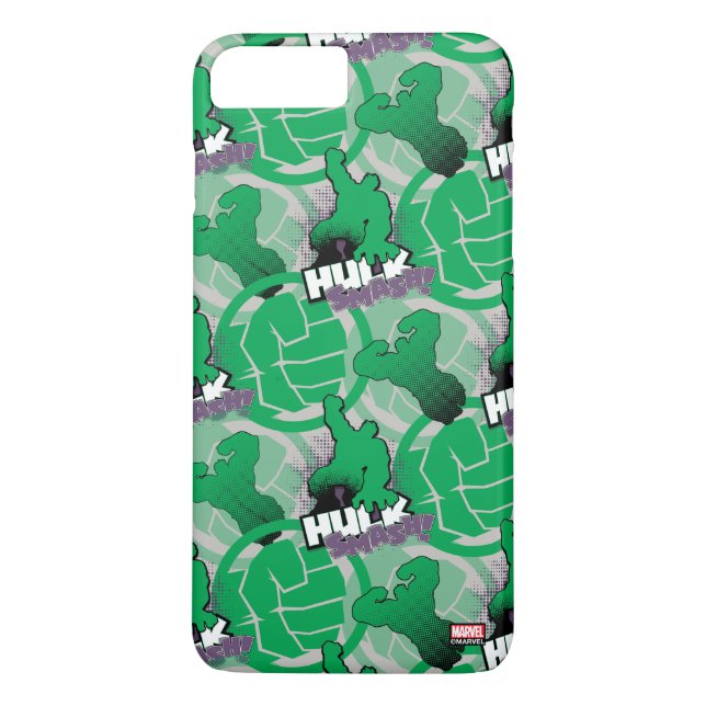 Avengers Classics | Hulk Smash Outline Graphic Case-Mate iPhone Case (Back)