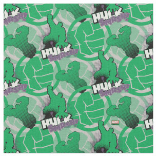 Avengers Classics   Hulk Smash Outline Graphic Fabric