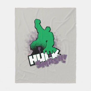 Avengers Classics   Hulk Smash Outline Graphic Fleece Blanket