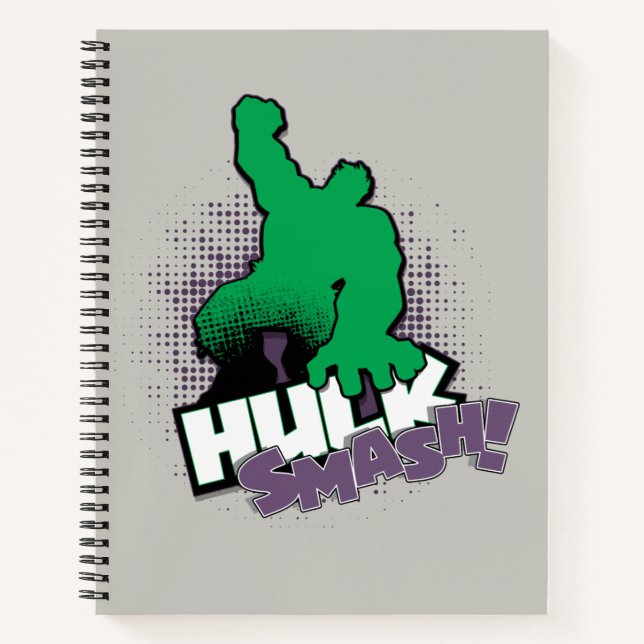 Avengers Classics | Hulk Smash Outline Graphic Notebook (Front)
