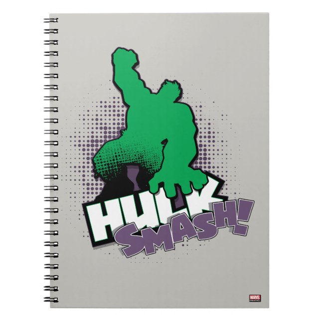 Avengers Classics | Hulk Smash Outline Graphic Notebook (Front)