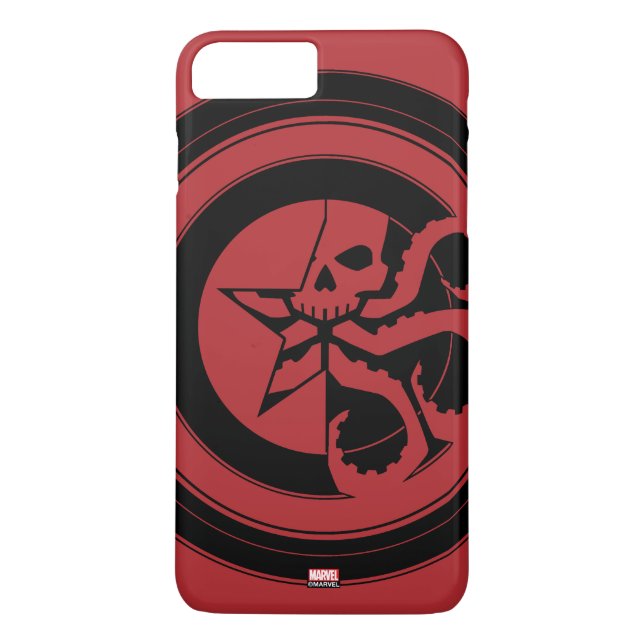 Avengers Classics | Hydra Captain America Shield Case-Mate iPhone Case (Back)