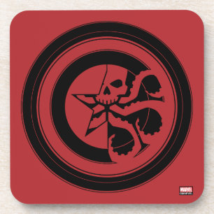 Avengers Classics Hydra Captain America Shield Coaster
