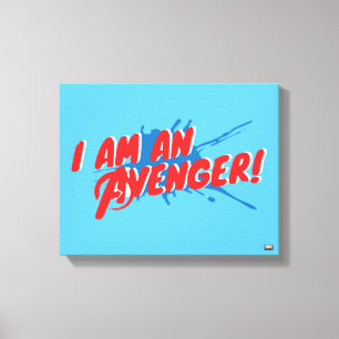 Avengers Classics "I Am An Avenger" Graphic Canvas Print