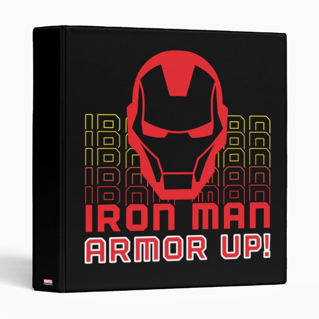 Avengers Classics | Iron Man "Armour Up" Art Binder (Front/Spine)