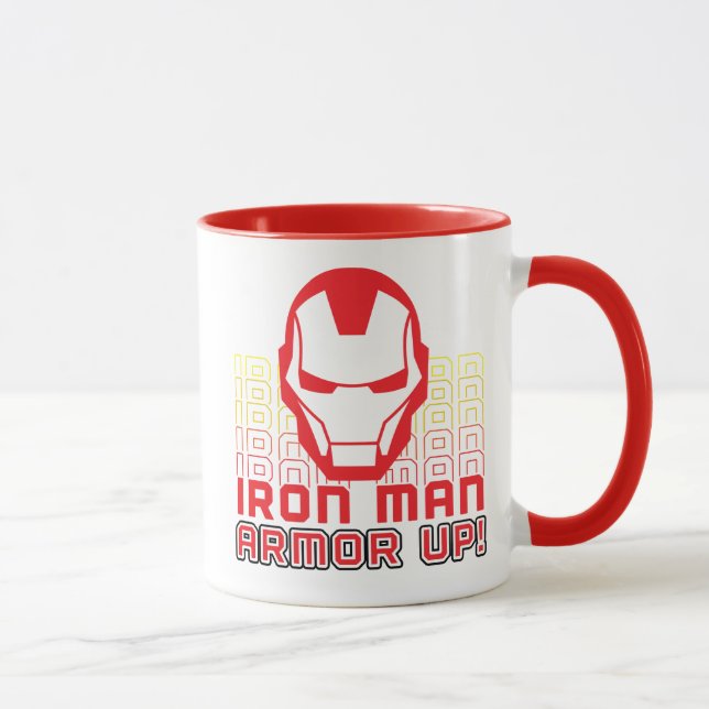 Avengers Classics | Iron Man "Armour Up" Art Mug (Right)