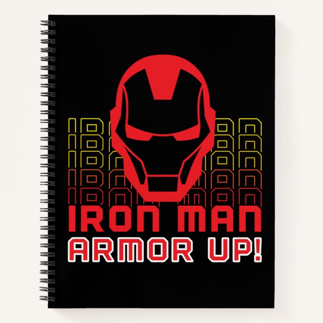Avengers Classics | Iron Man "Armour Up" Art Notebook (Front)