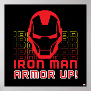 Avengers Classics   Iron Man "Armour Up" Art Poster
