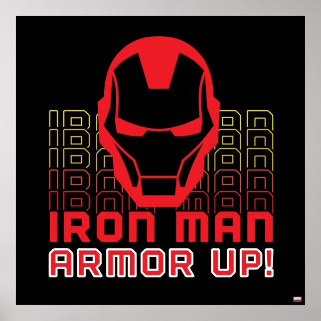 Avengers Classics | Iron Man "Armour Up" Art Poster (Front)