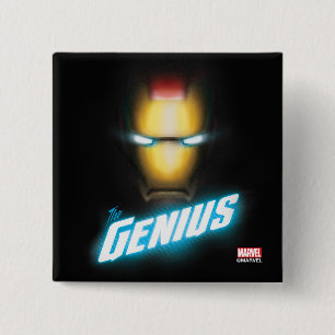Avengers Classics Iron Man Bold Graphic 2 Inch Square Button