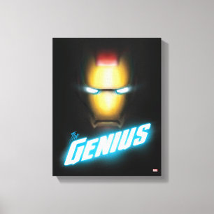 Avengers Classics   Iron Man Bold Graphic Canvas Print
