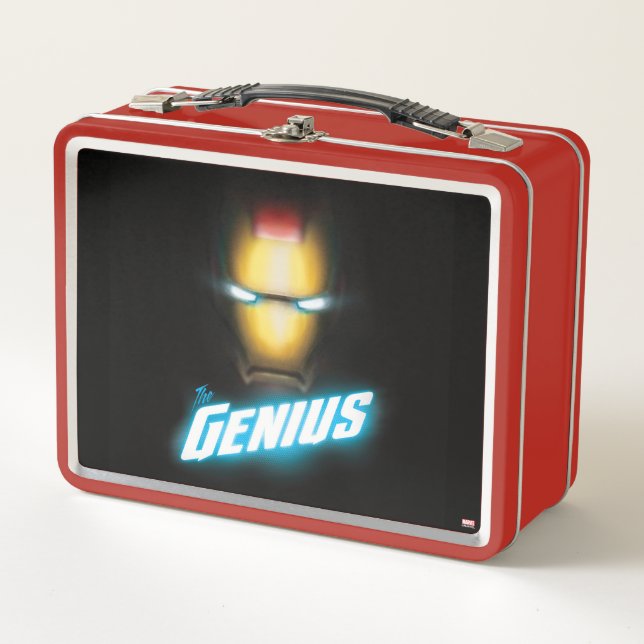 Avengers Classics | Iron Man Bold Graphic Metal Lunch Box (Front)