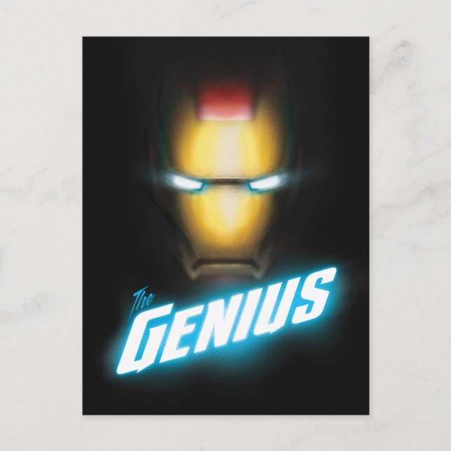Avengers Classics | Iron Man Bold Graphic Postcard (Front)
