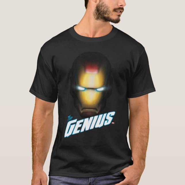 Avengers Classics | Iron Man Bold Graphic T-Shirt (Front)