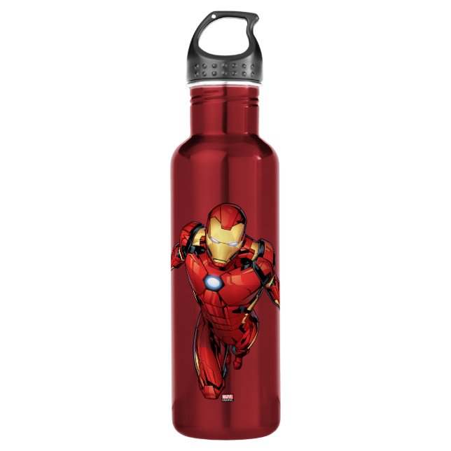 Avengers Classics | Iron Man Flying Forward 710 Ml Water Bottle (Front)