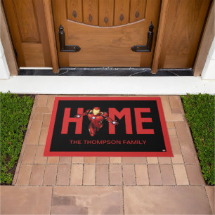 Avengers Classics   Iron Man Flying Forward Doormat