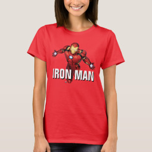 Avengers Classics Iron Man Flying Forward T-Shirt