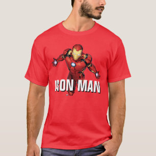 Avengers Classics Iron Man Flying Forward T-Shirt