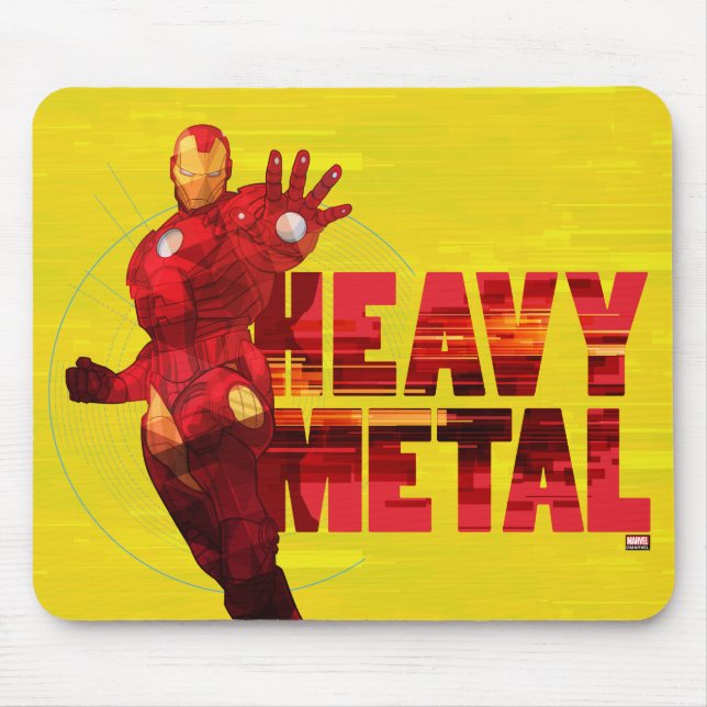 Avengers Classics | Iron Man "Heavy Metal" Mouse Pad (Front)