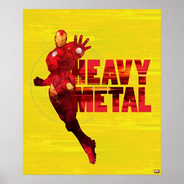 Avengers Classics | Iron Man "Heavy Metal" Poster (Front)