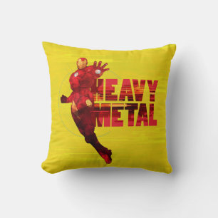 Avengers Classics Iron Man "Heavy Metal" Throw Pillow