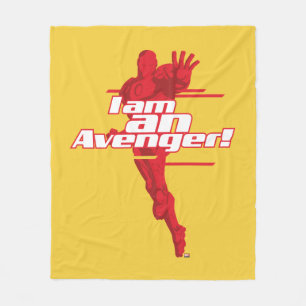 Avengers Classics Iron Man "I Am" Graphic Fleece Blanket